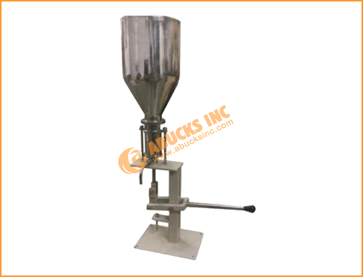 Small tabletop Manual Liquid or Paste Filling Machine